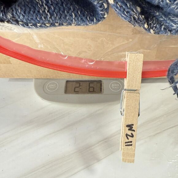 Lauren Ralph Lauren Poncho Cardigan Women L Blue Beige Wool Linen Southwestern - Picture 13 of 15